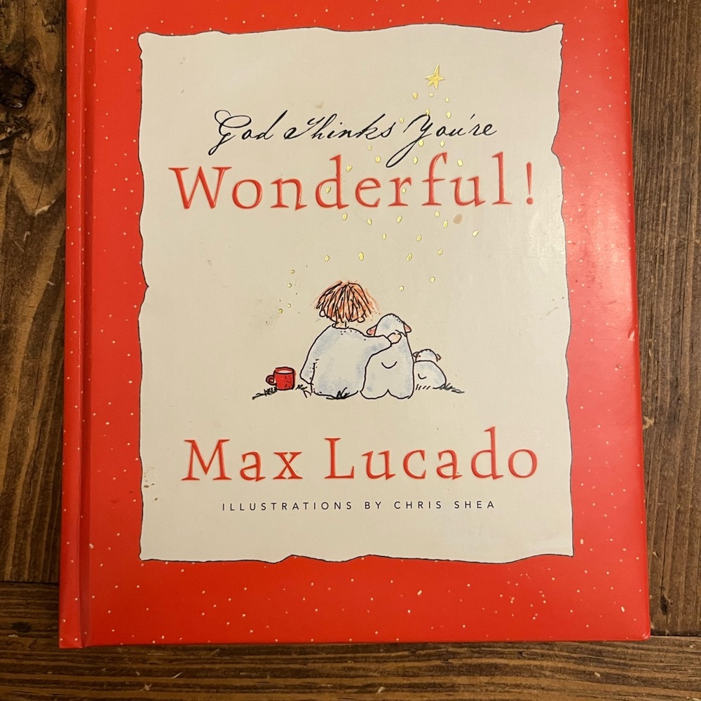 Max Lucado 'God Thinks You're Wonderful!' Book